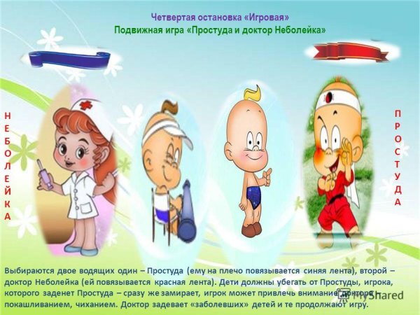 Путешествие в страну Неболейка в детском саду