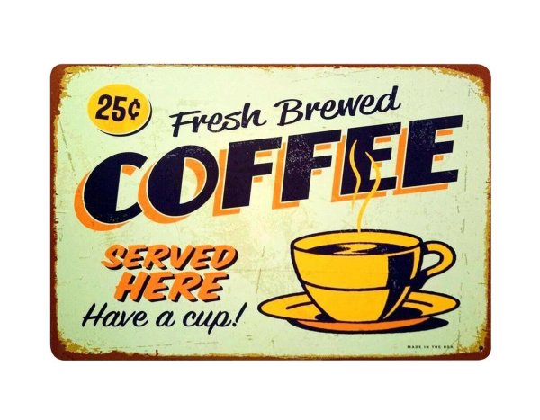 Американские вывески ретро