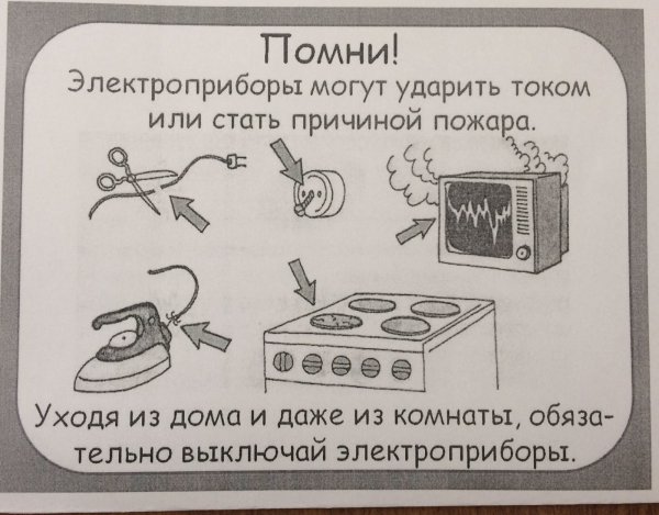 Правила безопасности с эле