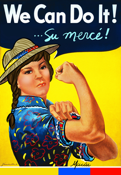 Клепальщица Рози косплей