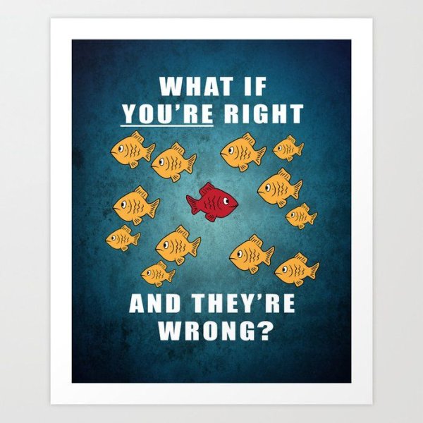 Фарго Постер с рыбками