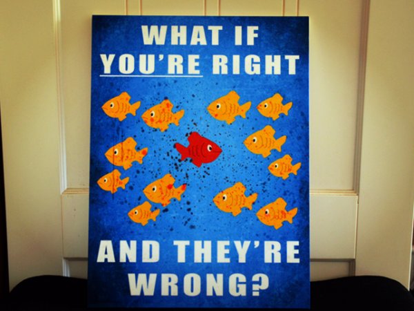 Фарго плакат с рыбками