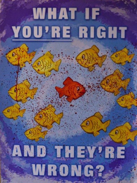 Фарго плакат с рыбками