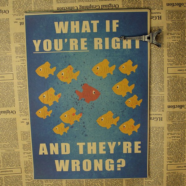 Фарго плакат с рыбками