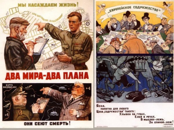 Советские плакаты про капитализм
