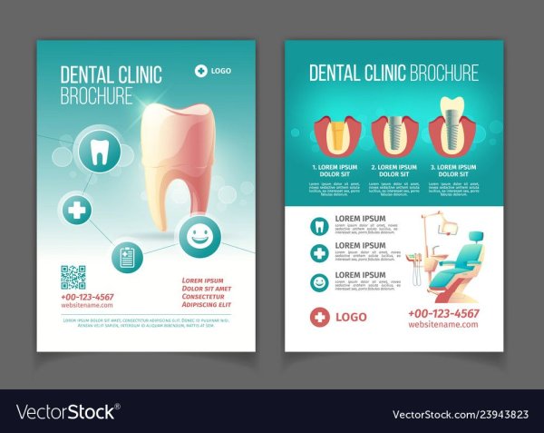 Буклет стоматологической клиники рекламный