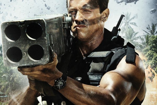 Постеры Шварценеггер Коммандо