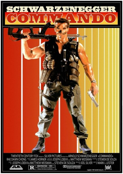 Арнольд Шварценеггер Коммандо 1985