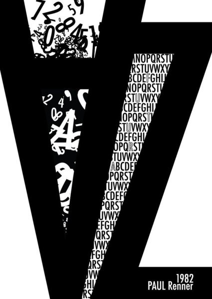 Шрифтовая композиция типографика