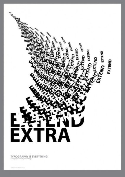 Стиль типографика в графическом дизайне