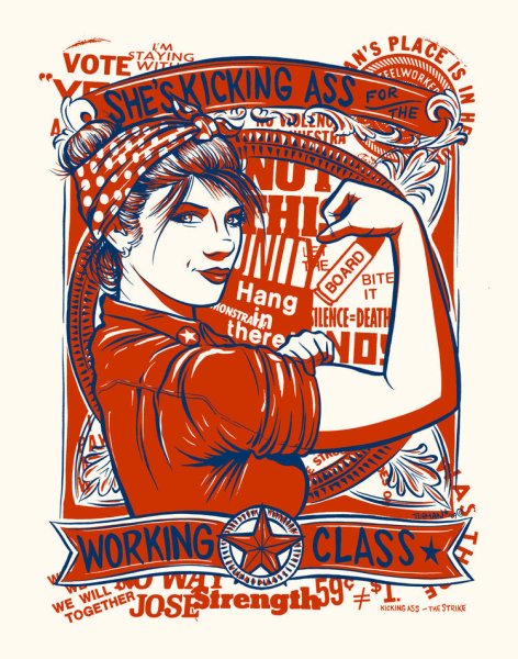 Феминистические плакаты