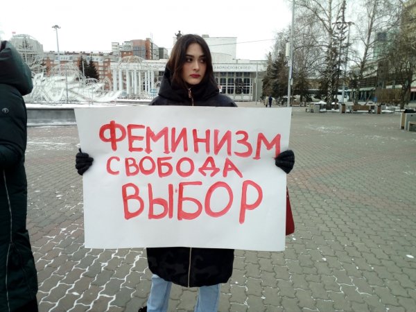 Феминистки карикатура