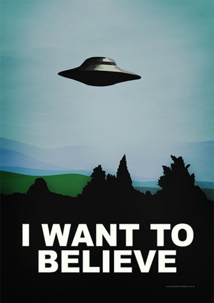 Постер i want to believe