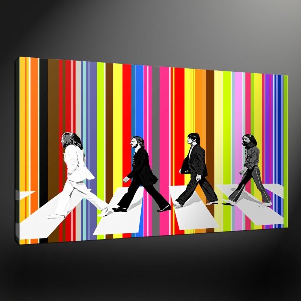 Abbey Road the Beatles попарт