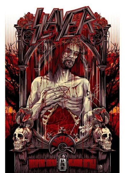 Группа Slayer плакаты
