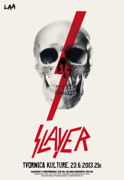 Slayer старые плакаты