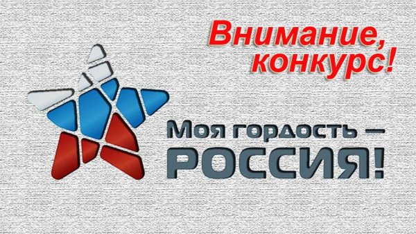Национальный молодежный патриотический конкурс моя гордость Россия