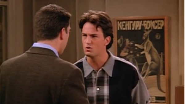 Постер кенгуру боксер в сериале друзья