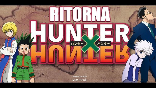 Хантер Хантер обложка аниме