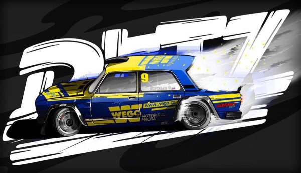 ВАЗ 2105 винил автоспорт CIAY