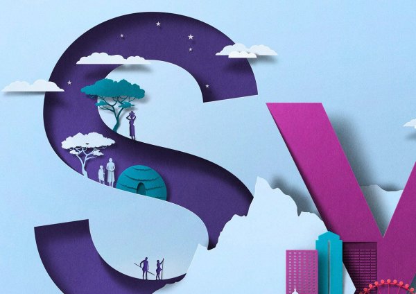 Необычные плакаты на новый год