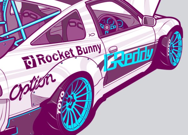 Drift Art рисованный