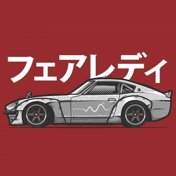 Японские авто арт