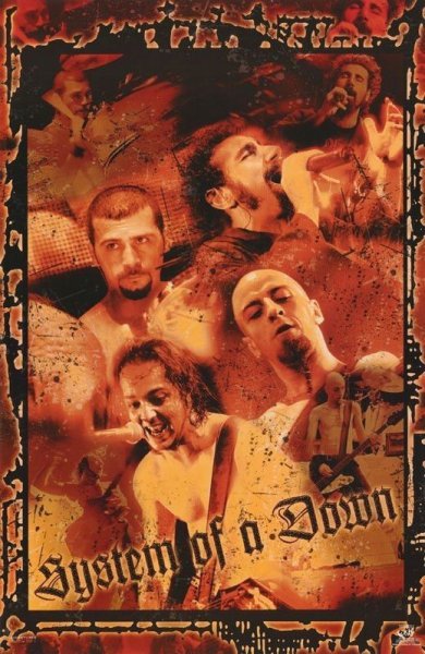 System of a down плакат