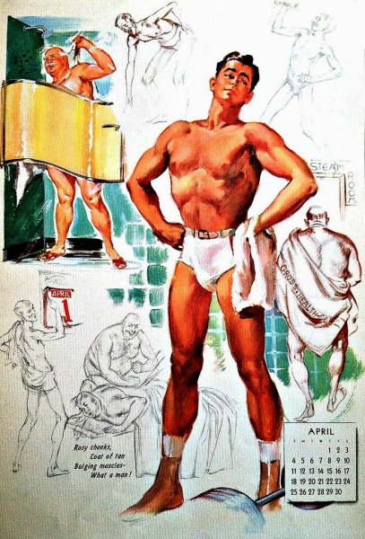 Мужик с советского плаката