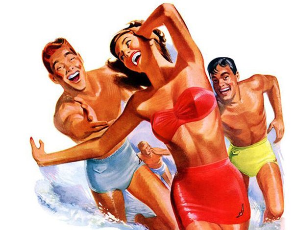 Pin up мужчины