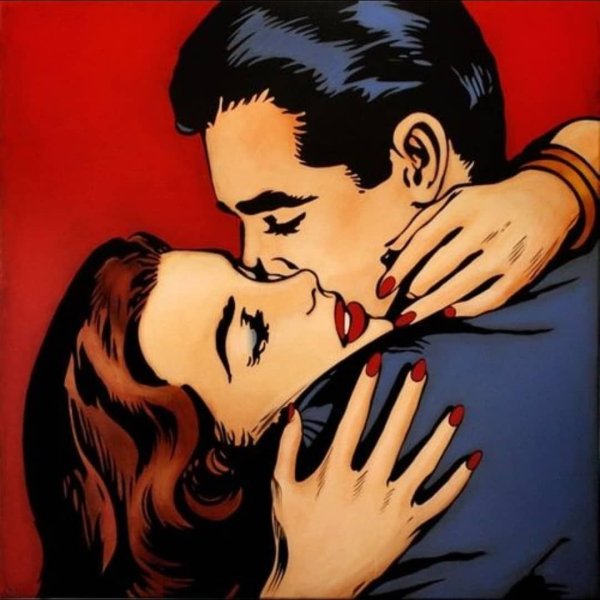 Поп арт любовь