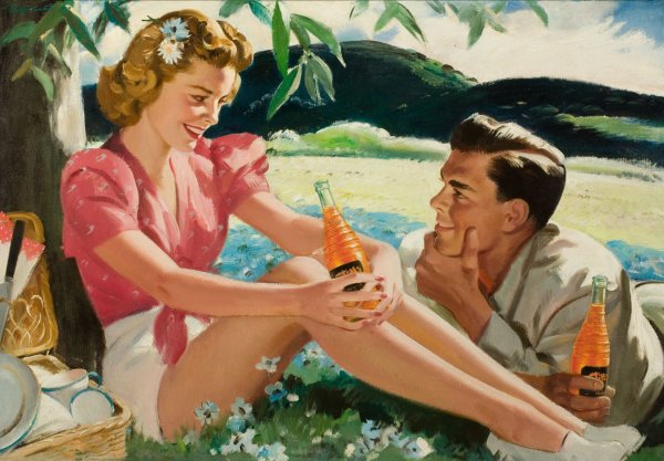 Картины в стиле ретро