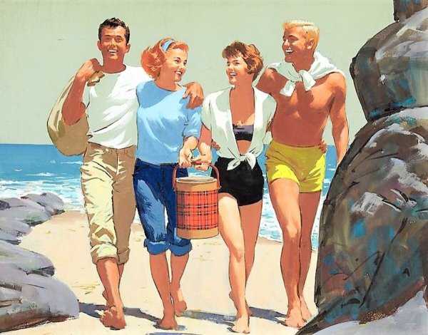 Художник-иллюстратор Arthur Saron Sarnoff