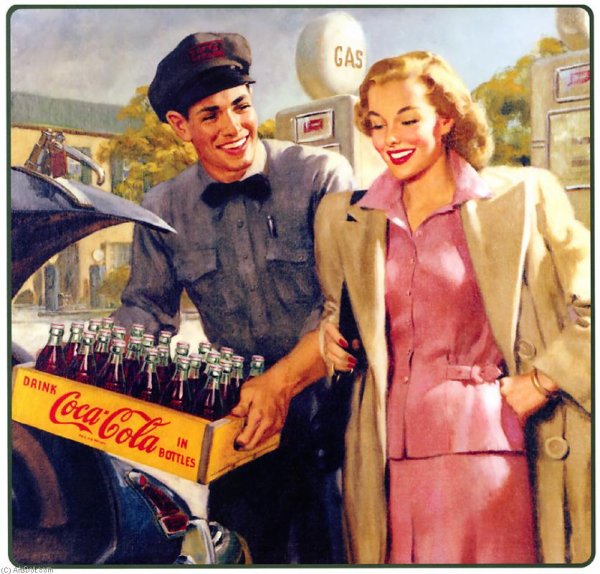 Старые американские плакаты