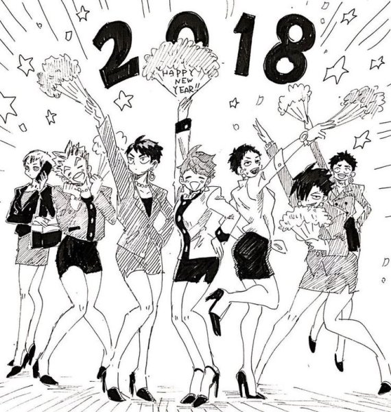 Эскизы аниме волейбол