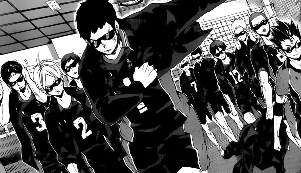 Волейбол аниме Карасуно