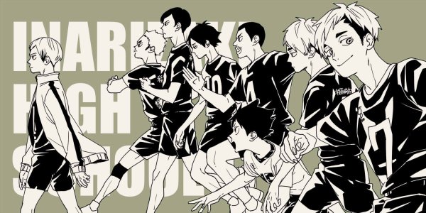Haikyuu Мия Осаму и Атсуму и кита