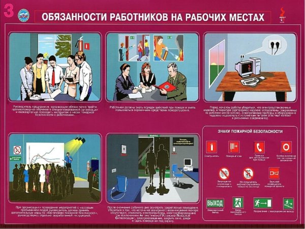 Пожарная безопасность на рабочем месте