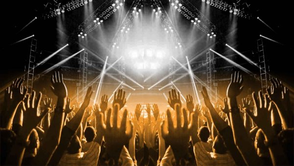 Сцена концерт