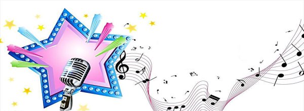 Фон для музыкального конкурса