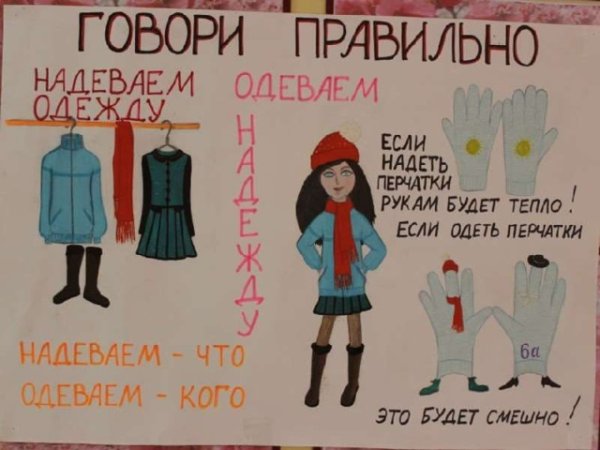 Плакат говори правильно