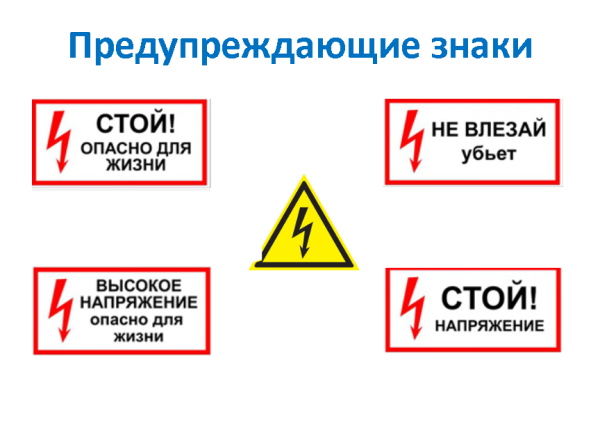 Знак 2.5.32 электробезопасности