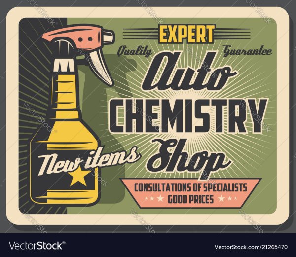 Винтажные плакаты для автомастерской