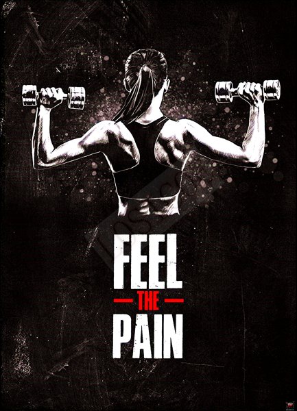 Постер в тренажерный зал