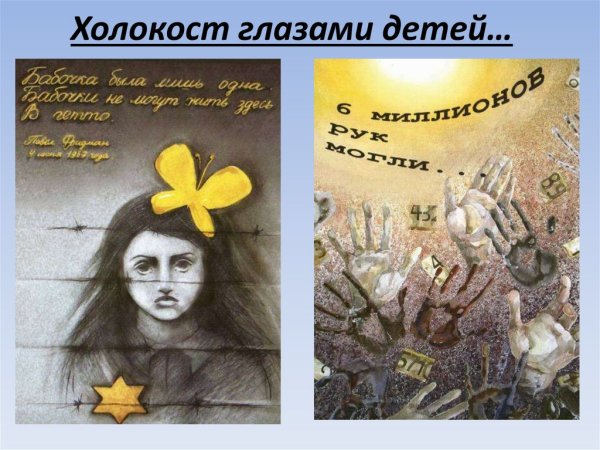 Холокост плакат для школьников
