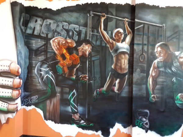 Кроссфит плакат