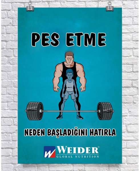 Мотивирующие плакаты в качалку