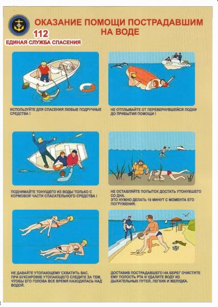 Оказание первой помощи пострадавшим на воде