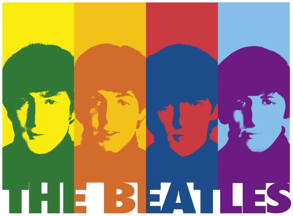 Группа the Beatles арт