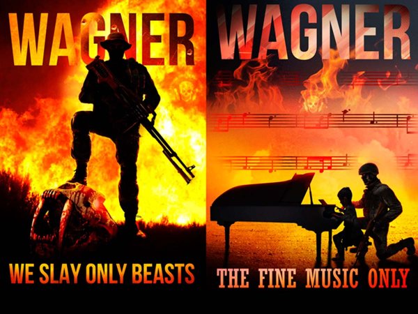 ЧВК Вагнера плакаты